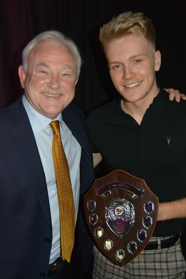 Aaron Lord, Sir John Baird Award for Young Actor of the Year winner