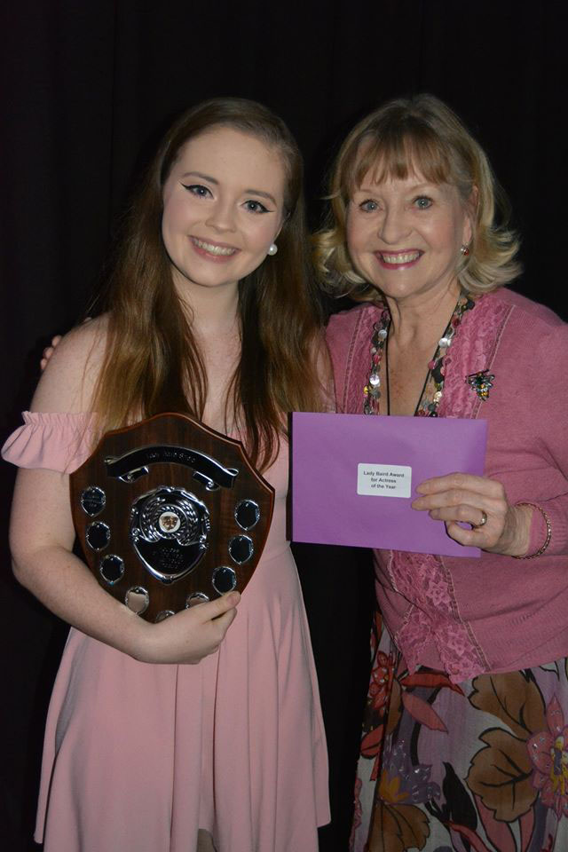 Riley Williames, Baird Award for Young Actress of the Year winner