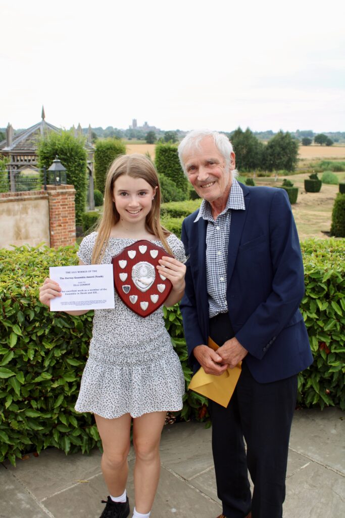 Isla Conway and Jeremy James Taylor OBE