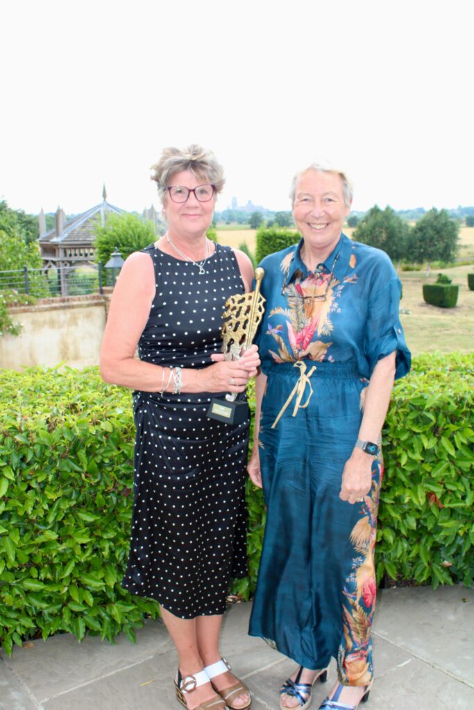 Anne Bevan and Julie Spence OBE QPM