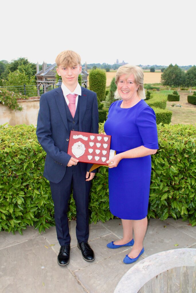 Elliot Gallop and Caroline Bewes DL