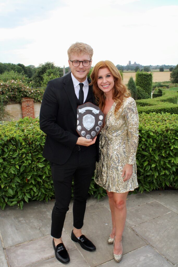 Aaron Lord and Cassidy Janson