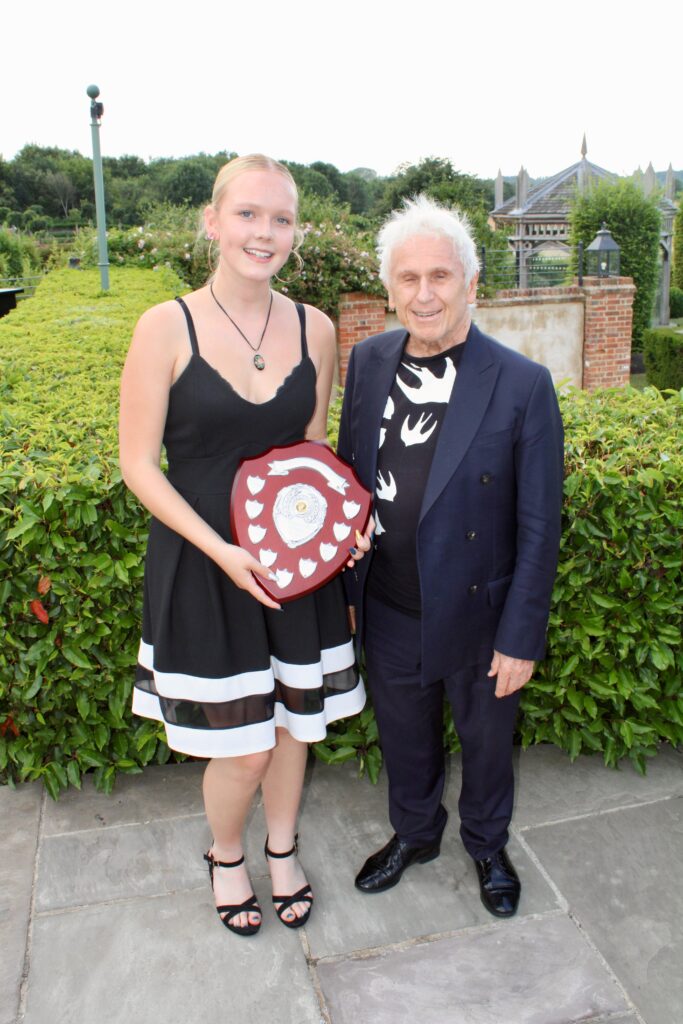 Tabby Kirk and Wayne Sleep OBE