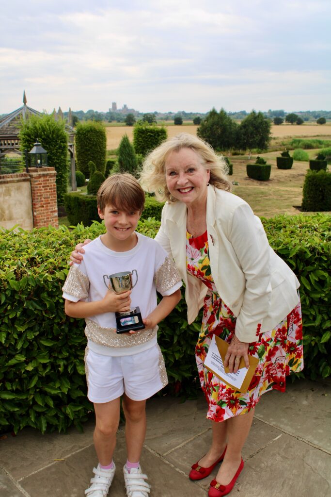 Jasper Hornby and Liza Goddard