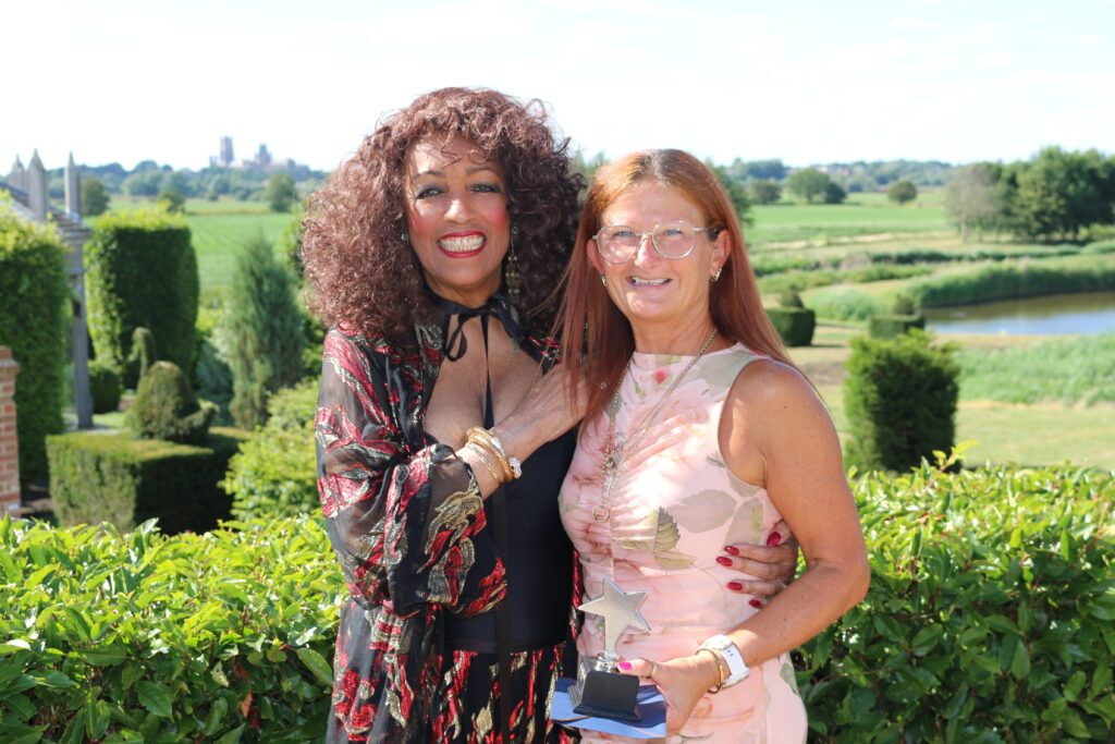 Sheila Ferguson and Justine Whitworth