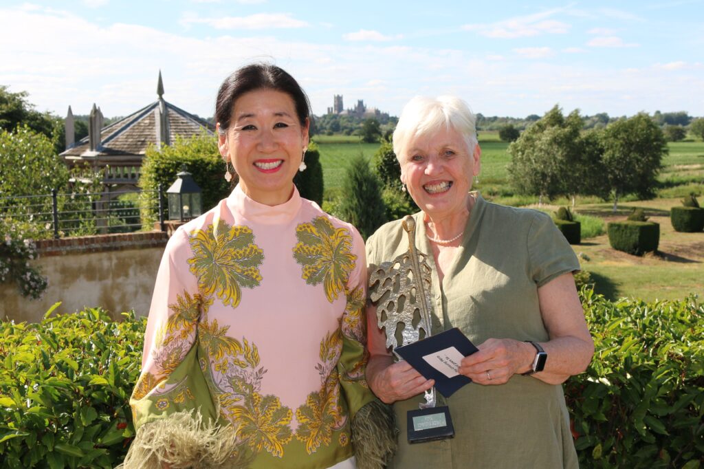 Jennifer Crompton DL and Mary Gallois