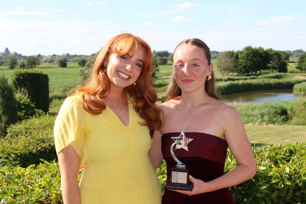 Laura Dawkes and Abbie Good